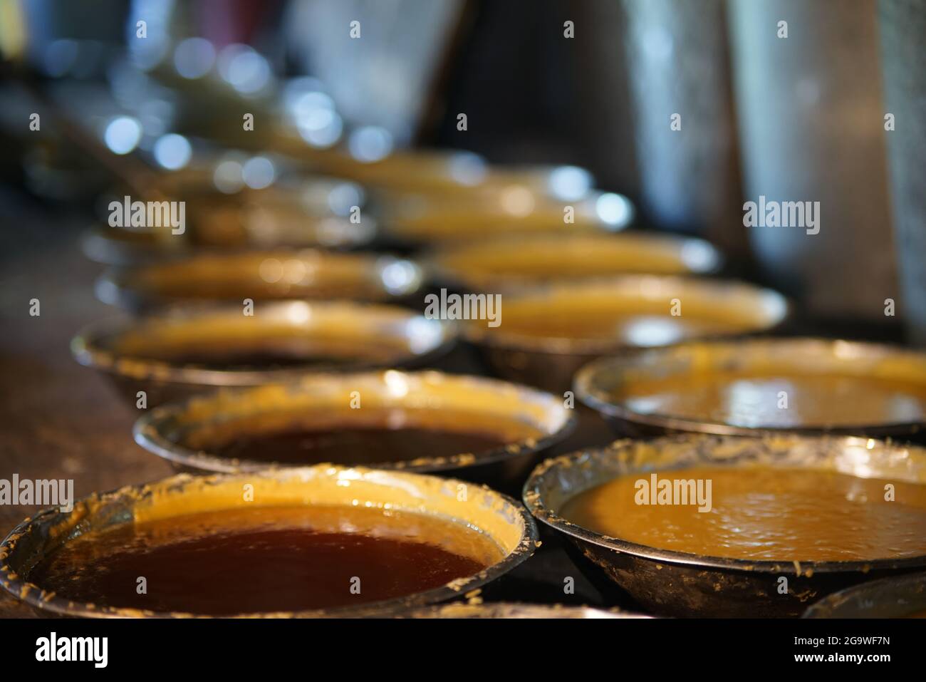 Zuckerfabrik in der Provinz Quang Ngai in Zentralvietnam Stockfoto