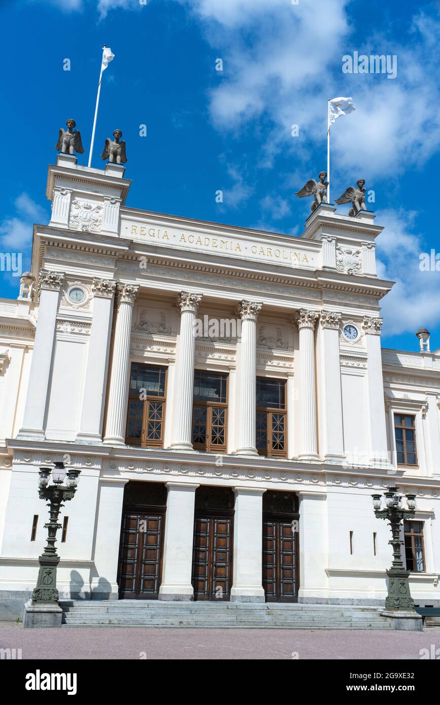 Hauptgebäude der Universität Lund eine der ältesten Universitäten Europas Stockfoto