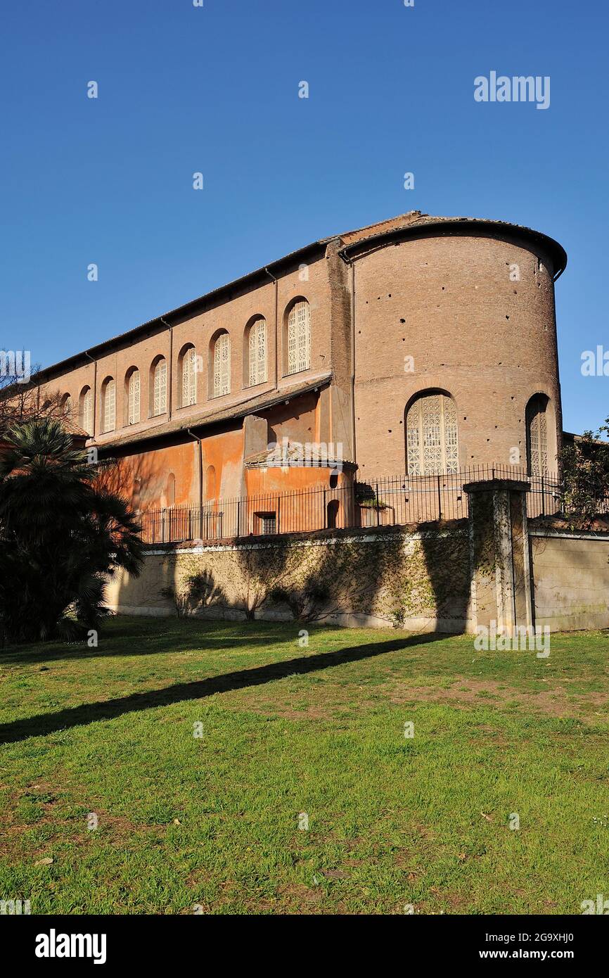 Italien, Rom, Aventino, Basilika Santa Sabina Stockfoto