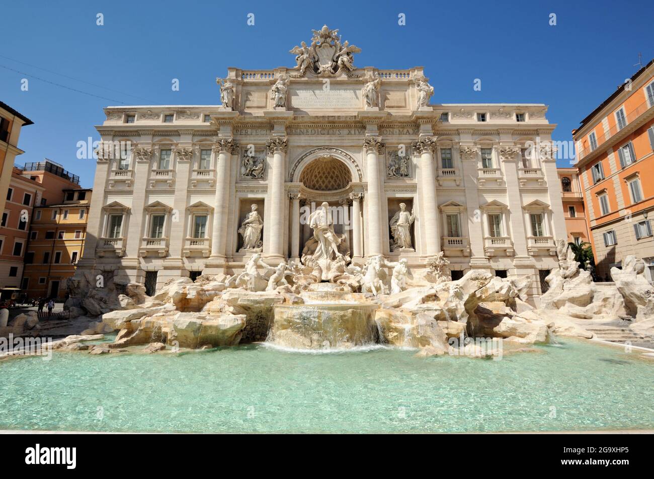 Fontana di Trevi, Rom, Italien Stockfoto