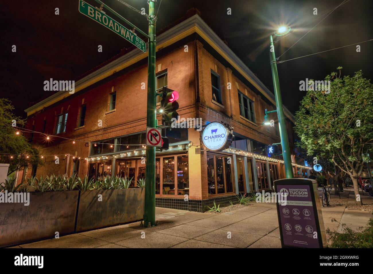 Charro Steak Restaurant in Tucson in der Innenstadt Stockfoto