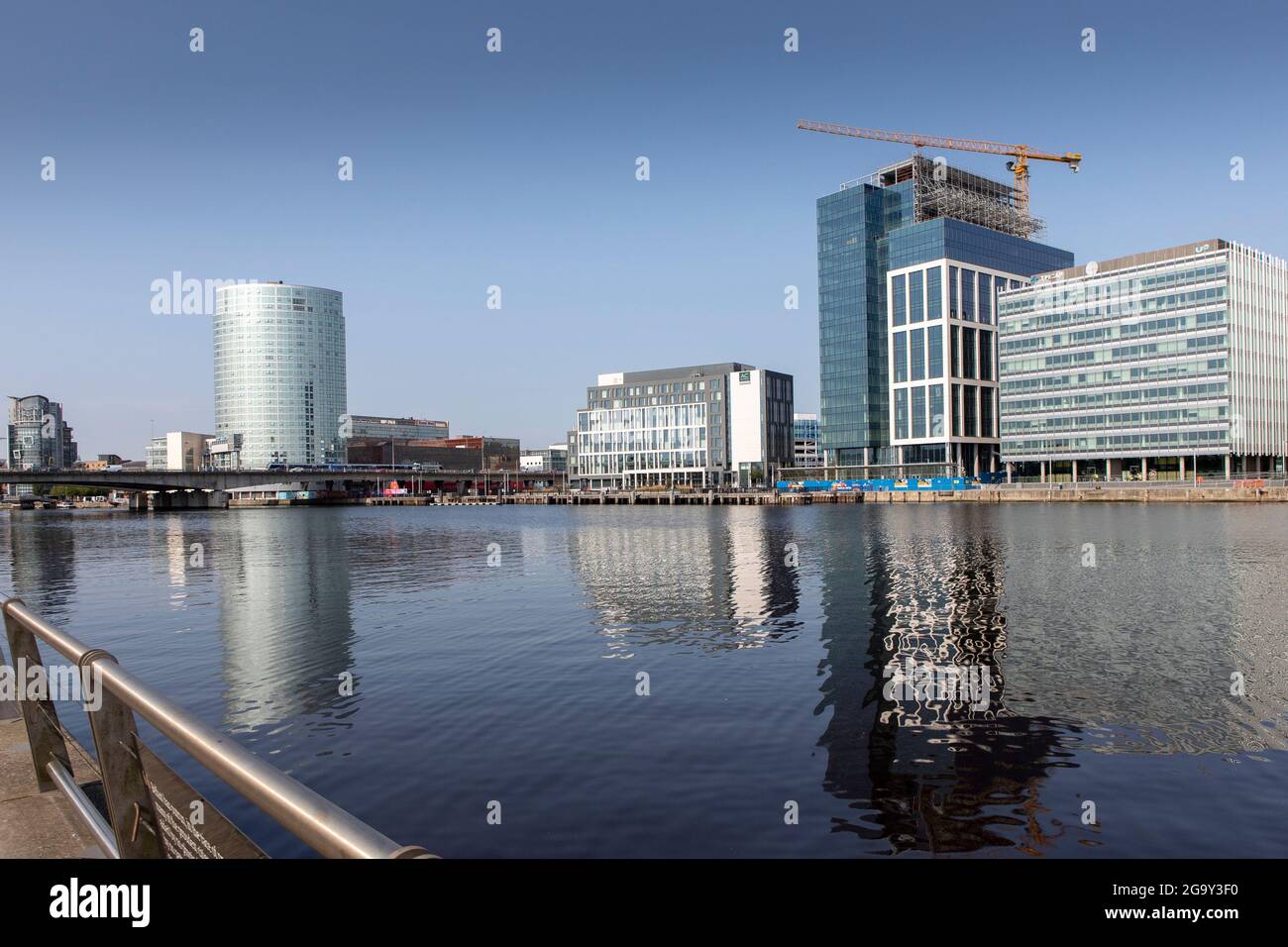 Belfast Waterfront, Nordirland Stockfoto