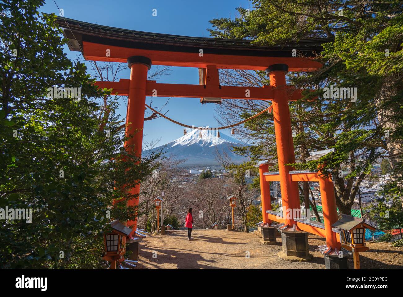 Japanisches Torii Tor Aquarium Deko - Miniatur Schrein Aus Harz Für Fischbecken