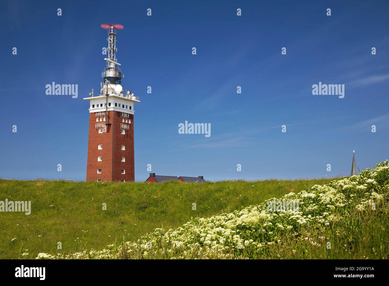 Leuchtturm Helgoland, Deutschland, Schleswig-Holstein, Helgoland Stockfoto