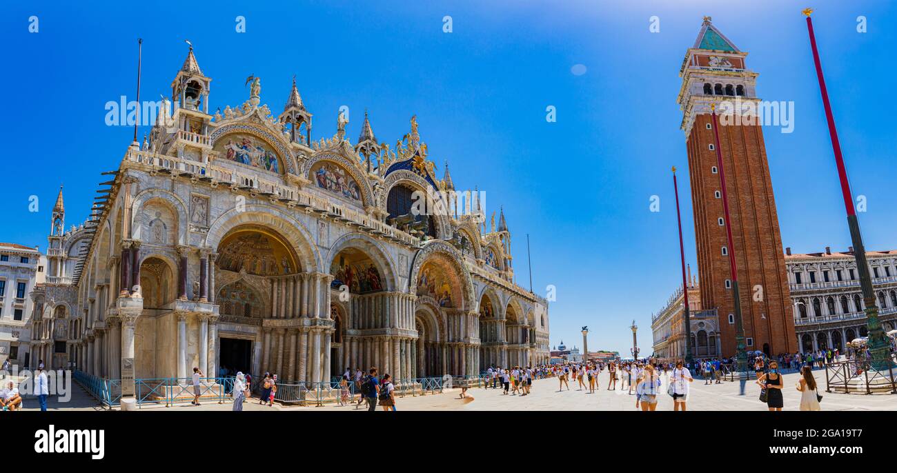 Italien Venedig romantische Stadt Stockfoto