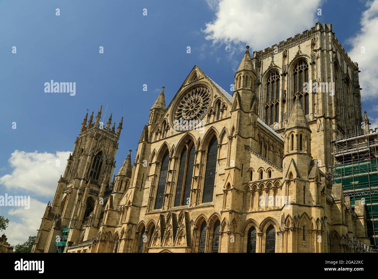 Das Münster in York, North Yorkshire, England. Stockfoto