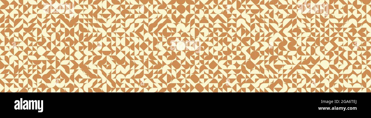 Abstrakte geometrische generative Illustrationen Stock Vektor