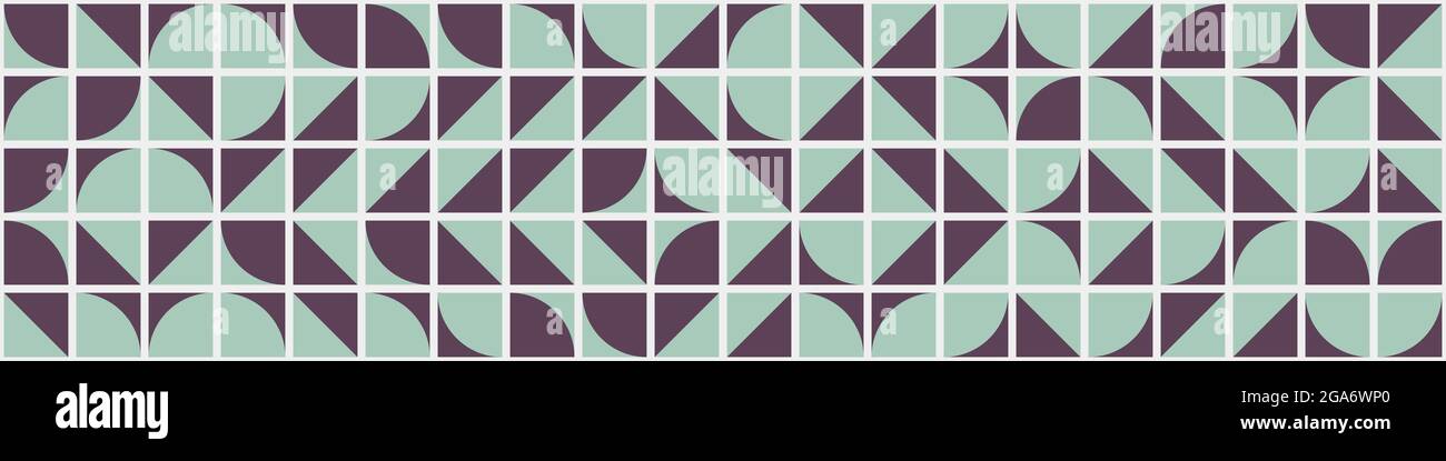Abstrakte geometrische generative Illustrationen Stock Vektor