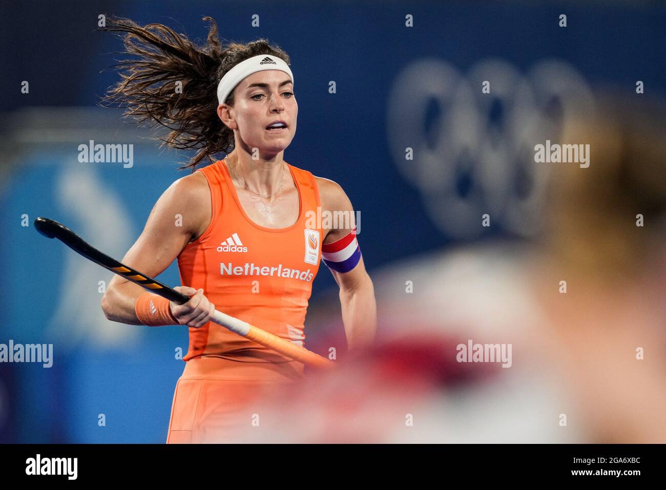 Tokio Japan 29 Juli Eva De Goede Aus Den Niederlanden Tritt Am 29 Juli 2021 Im Oi Hockey Stadion In Tokio Japan Im Frauen Pool A Wahrend Der Olympischen Spiele 2020 In Tokio An