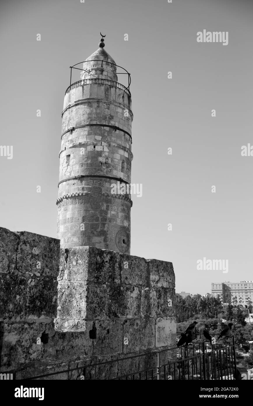 Tower of David, Jerusalem, Israel Stockfoto