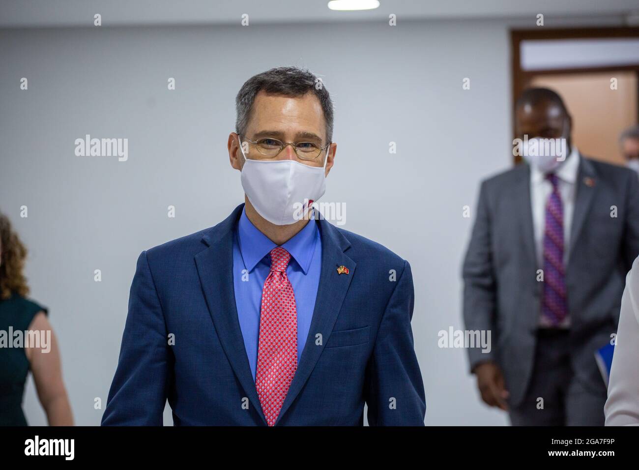 JOEY HOOD, AMTIERENDER STELLVERTRETENDER SEKRETÄR DES BÜROS FÜR NAHOSTANGELEGENHEITEN Stockfoto