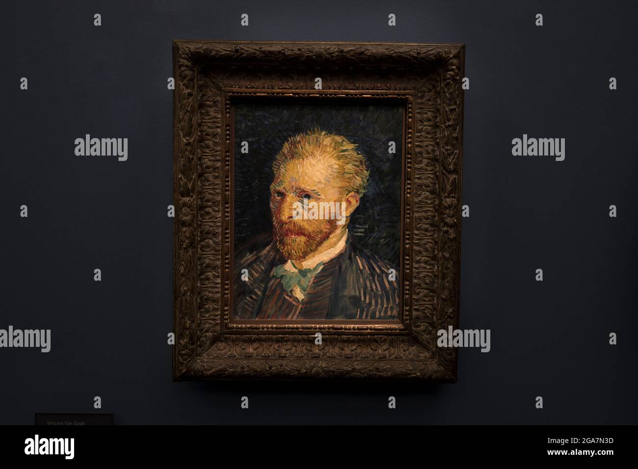 Vincent Van Gogh del Portrait im Musée d'Orsay in Paris Stockfoto