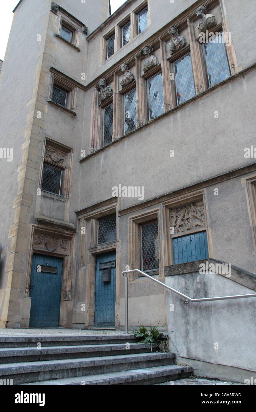 villa (Häuschen) in metz in lothringen (frankreich) Stockfoto