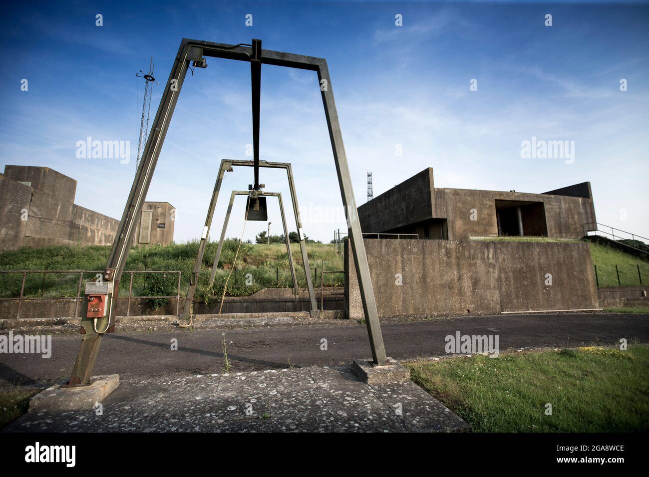 RAF Upper Heyford in der Nähe von Oxford, England, Großbritannien Stockfoto