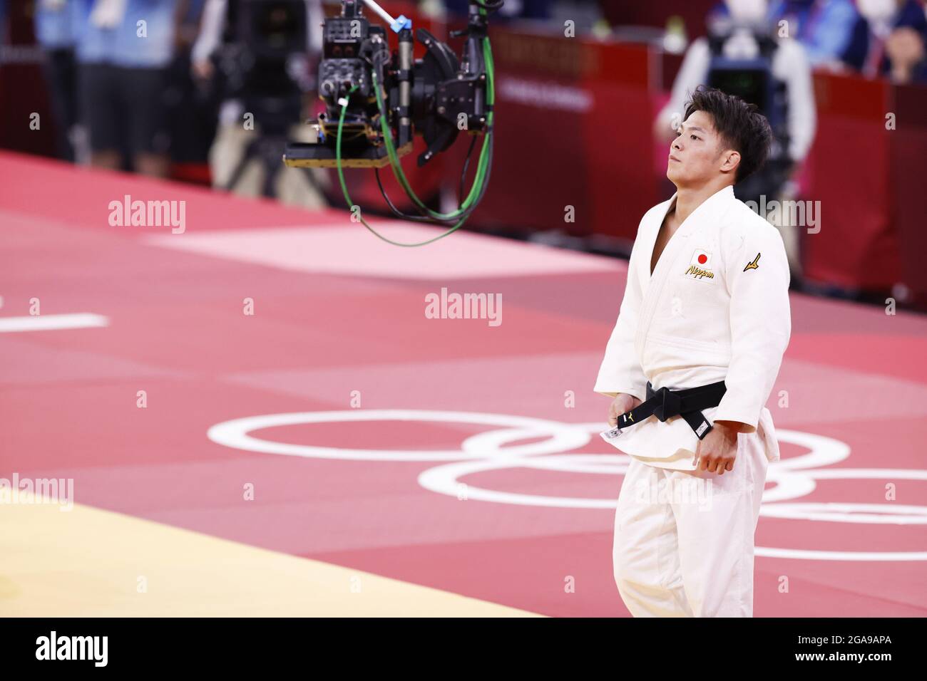 Hifumi ABE (JPN) während der Olympischen Spiele Tokio 2020, Judo Men -66kg Finale am 25. Juli 2021 in Nippon Budokan in Tokio, Japan - Foto Kishimoto / DPPI Stockfoto