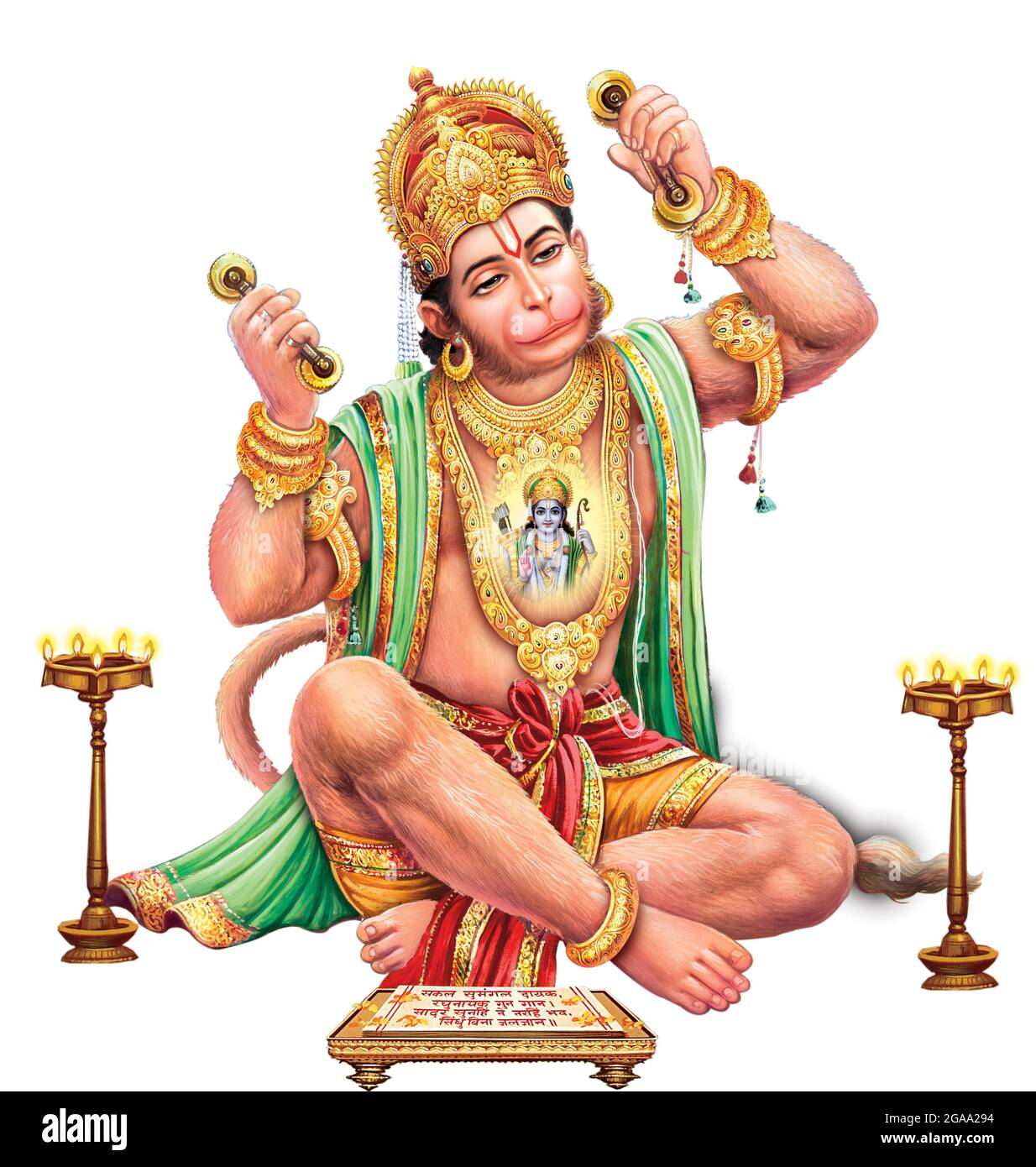 Durchsuchen Sie hochauflösende Stockbilder von Lord Hanuman Stockfoto