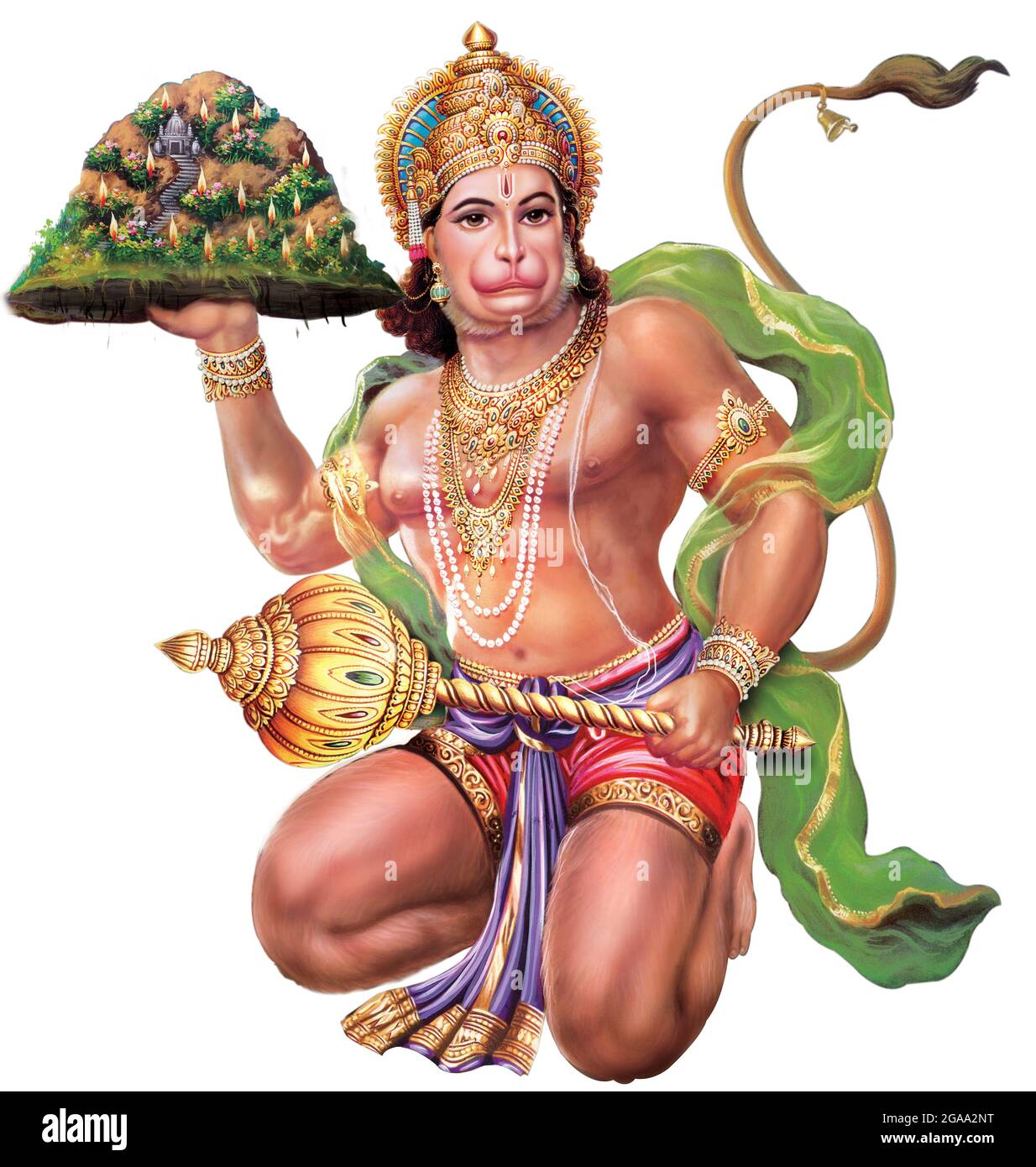 Durchsuchen Sie hochauflösende Stockbilder von Lord Hanuman Stockfoto
