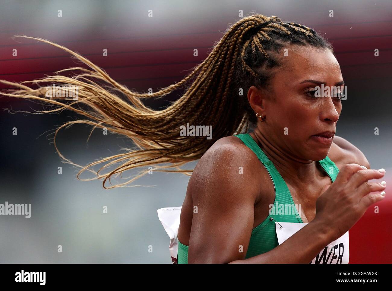 Tokio, Japan. Juli 2021. Die irische Nadia Power tritt bei den Olympischen Spielen 2020 in Tokio, Japan, am 30. Juli 2021 bei der 800-Meter-Hitze der Frauen an. Quelle: Li Gang/Xinhua/Alamy Live News Stockfoto