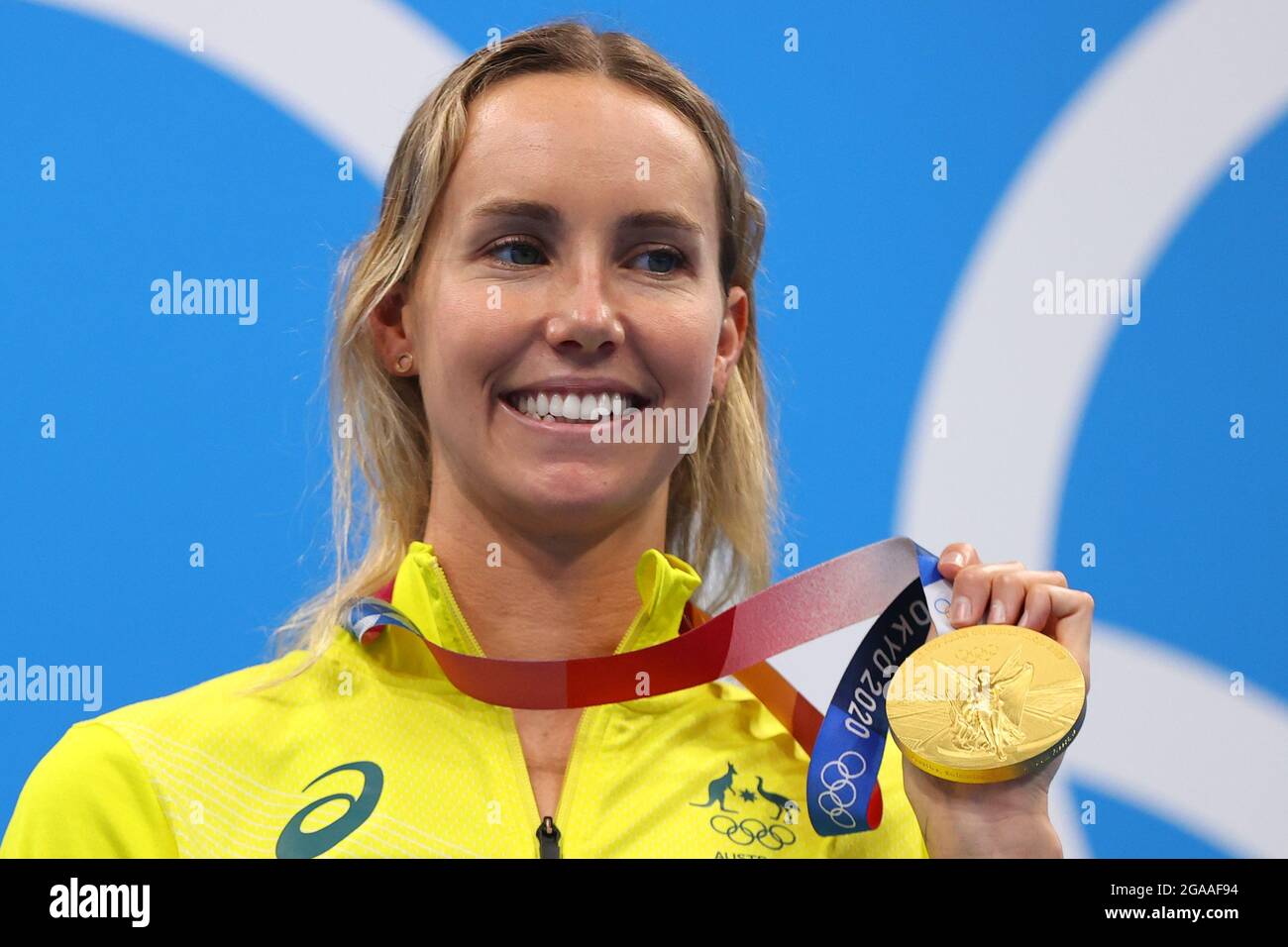 Olympische Spiele 2020 in Tokio Schwimmen 100 m Freistil der Frauen