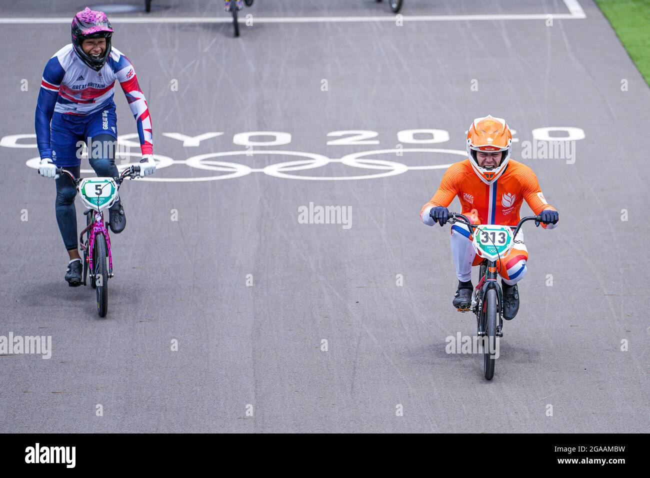 Tokio Japan Juli 2021 Tokio Japan 30 Juli Niek Kimmann Aus Den Niederlanden Gewann Die Goldene Medaille Die Wahrend Der Olympischen Spiele In Tokio 2020 Im Ariake Urban Sports Park Am