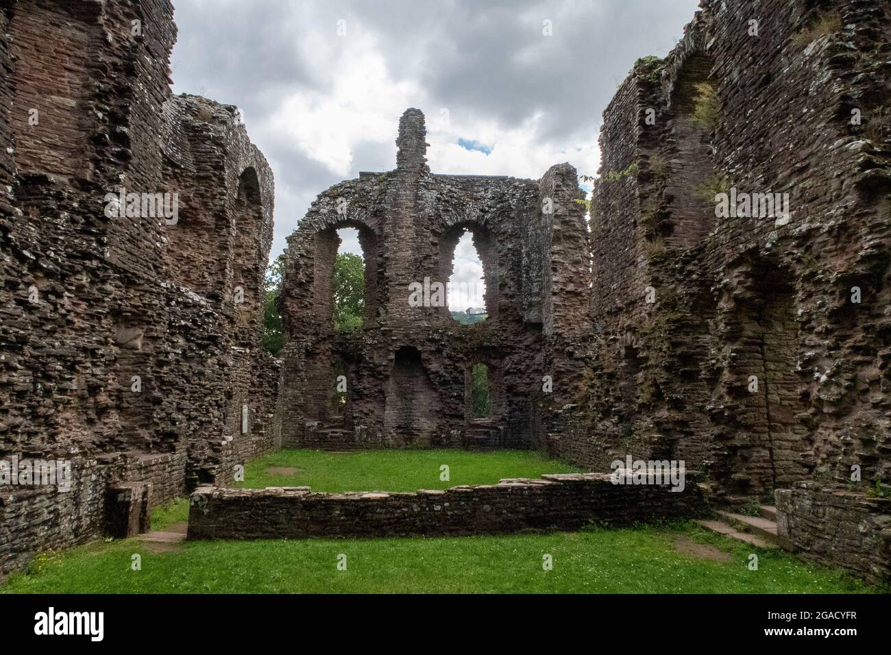 Grosmont Castle, Monmouthshire Wales Stockfoto