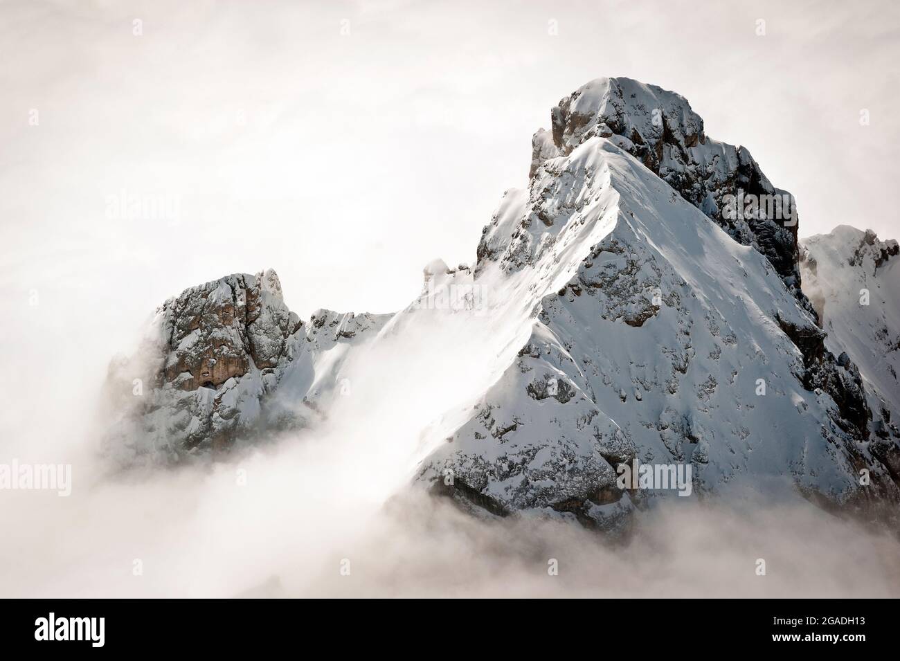 Cortina d'Ampezzo, Hidden Valley, Lagazuoi Stockfoto