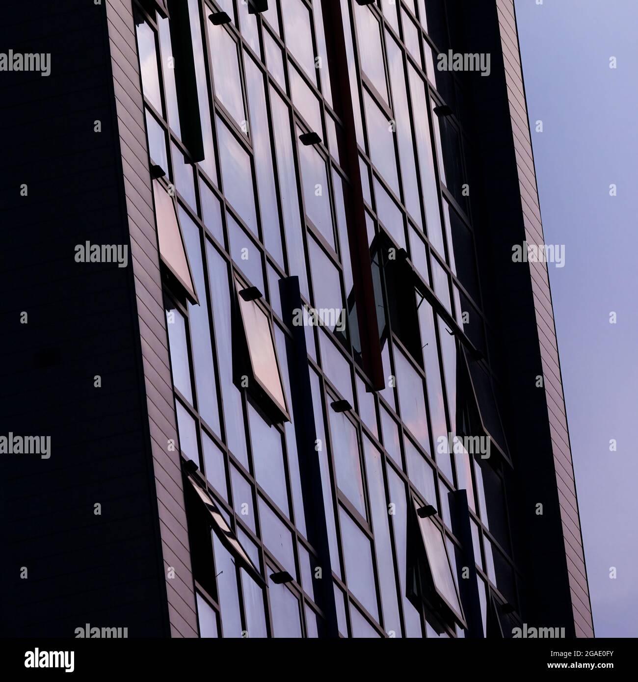 Bournemouth architektonisches Design aus der Nähe Stockfoto