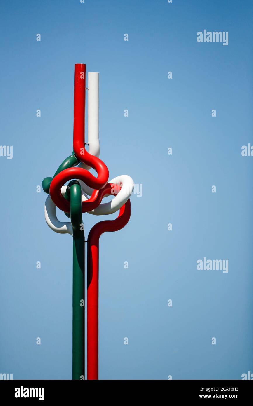 Track Impression, F1 Grand Prix von Ungarn beim Hungaroring am 29. Juli 2021 in Budapest, Ungarn. (Foto von HOCH ZWEI) Stockfoto