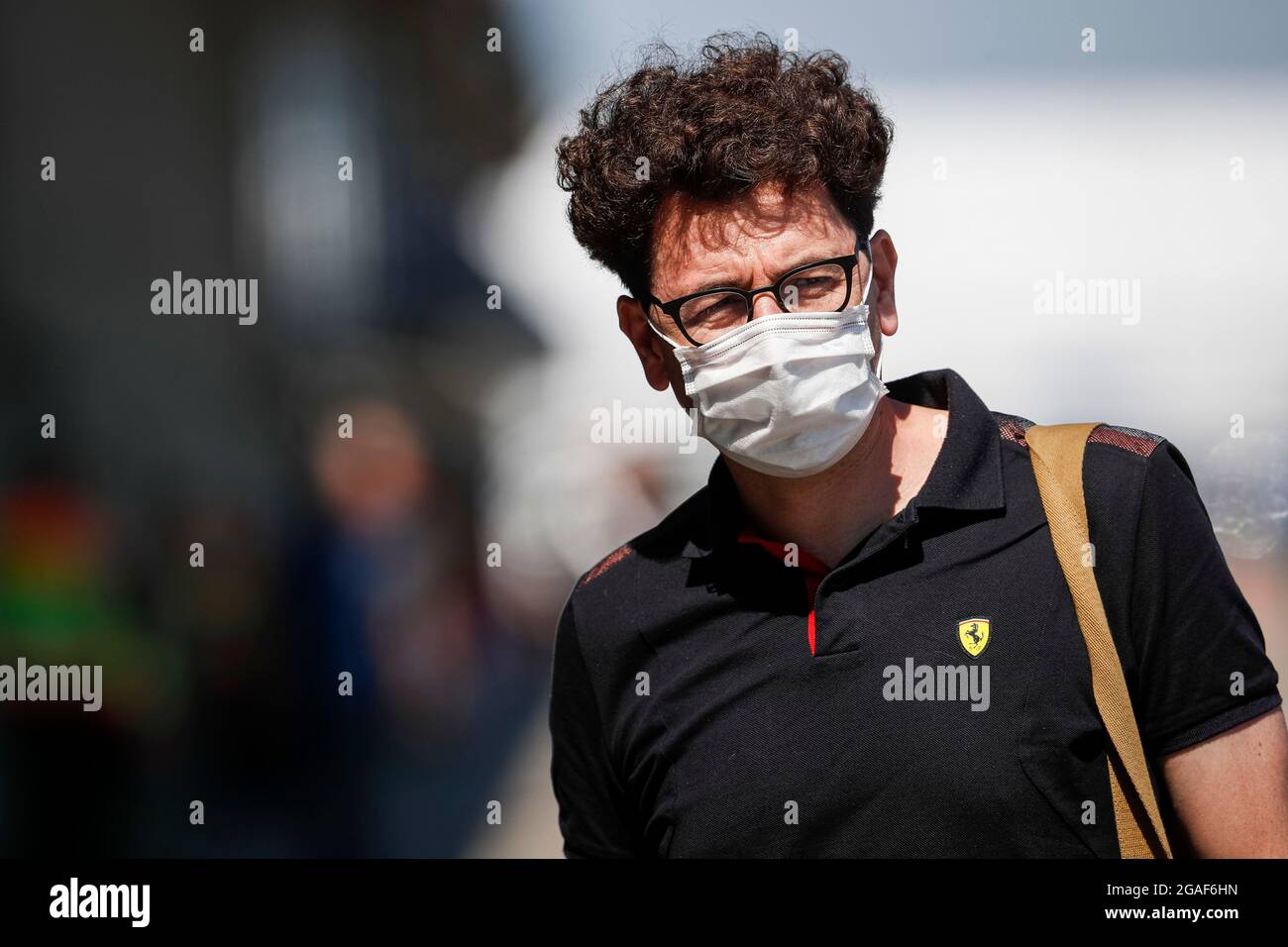 Mattia Binotto (ITA, Scuderia Ferrari Mission winnow), F1 Grand Prix von Ungarn bei Hungaroring am 29. Juli 2021 in Budapest, Ungarn. (Foto von HOCH ZWEI) Stockfoto