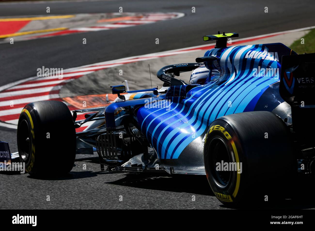 # 6 Nichola Latifi (CAN, Williams Racing), F1 Grand Prix von Ungarn auf dem Hungaroring am 30. Juli 2021 in Budapest, Ungarn. (Foto von HOCH ZWEI) Stockfoto