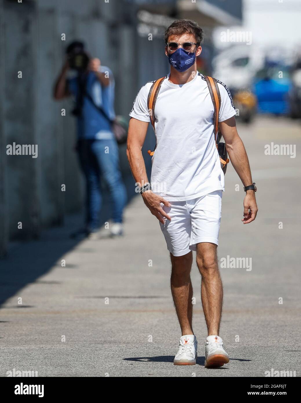 # 10 Pierre Gasly (FRA, Scuderia AlphaTauri Honda), F1 Grand Prix von Ungarn beim Hungaroring am 29. Juli 2021 in Budapest, Ungarn. (Foto von HOCH ZWEI) Stockfoto
