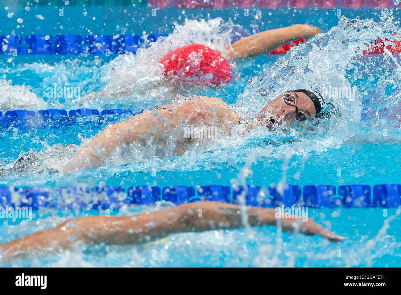 Tokio, Japan. Juli 2021. TOKIO, JAPAN - 30. JULI: Femke Heemskerk aus den Niederlanden tritt am 30. Juli 2021 im Tokyo Aquatics Center in Tokio, Japan, beim Frauen-Finale mit 100 m Freistil während der Olympischen Spiele 2020 in Tokio an (Foto von Giorgio Scala/Orange Picics) Credit: Orange Pics BV/Alamy Live News Stockfoto