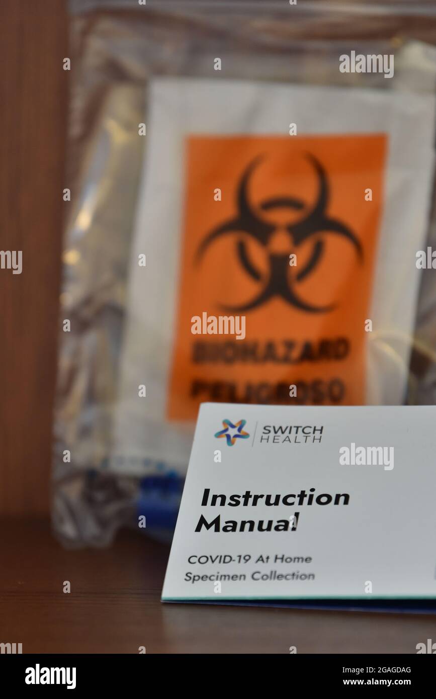 Covid tests zu hause Fotos und Bildmaterial in hoher Auflösung Alamy