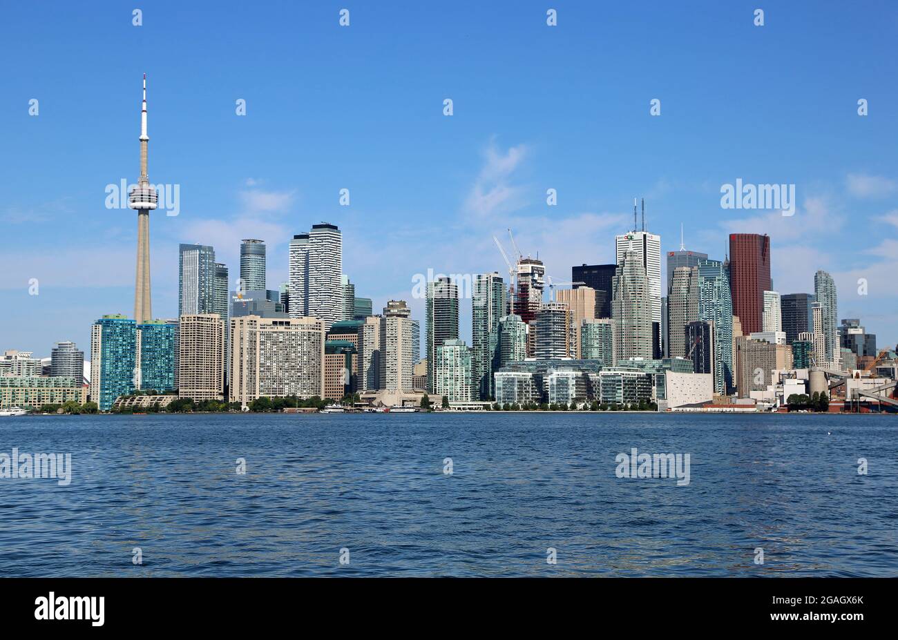 Blick auf die Stadt Toronto, Kanada Stockfoto