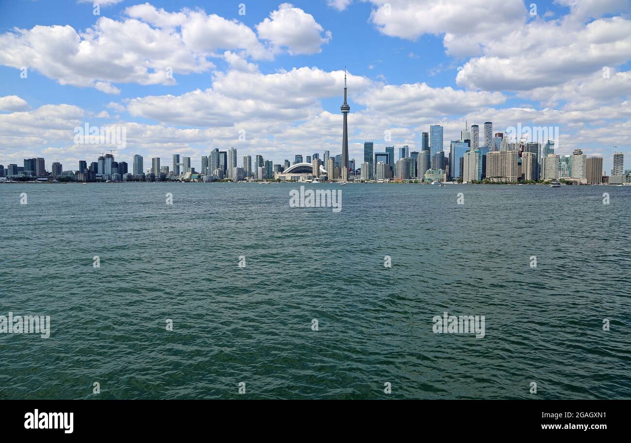 Toronto Panorama, Kanada Stockfoto