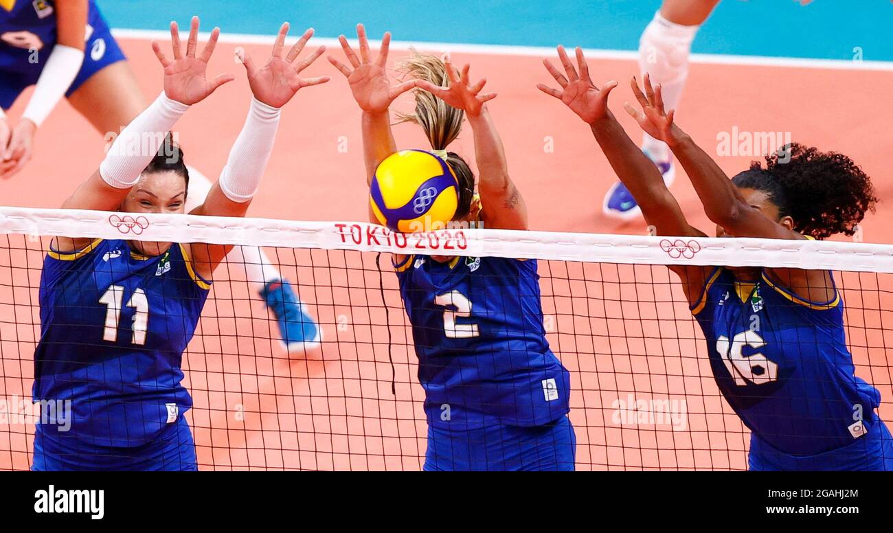 Olympische Spiele 2020 in Tokio Volleyball Frauenpool A Serbien