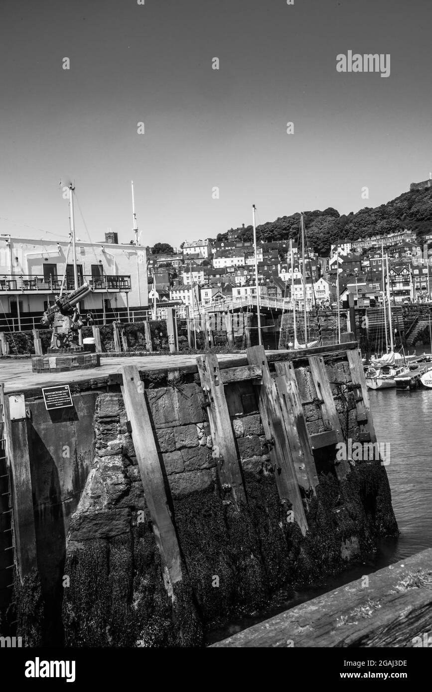 Meer in Mono Raymond Boswell Stockfoto