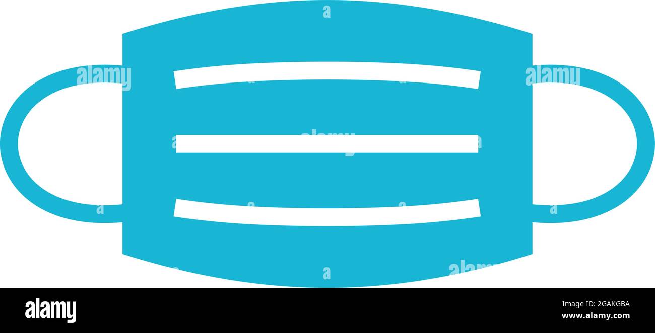 Medizin Maske Vektor EPS-Datei. Stock Vektor