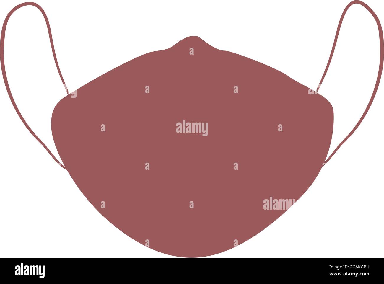 Medizin Maske Vektor EPS-Datei. Stock Vektor