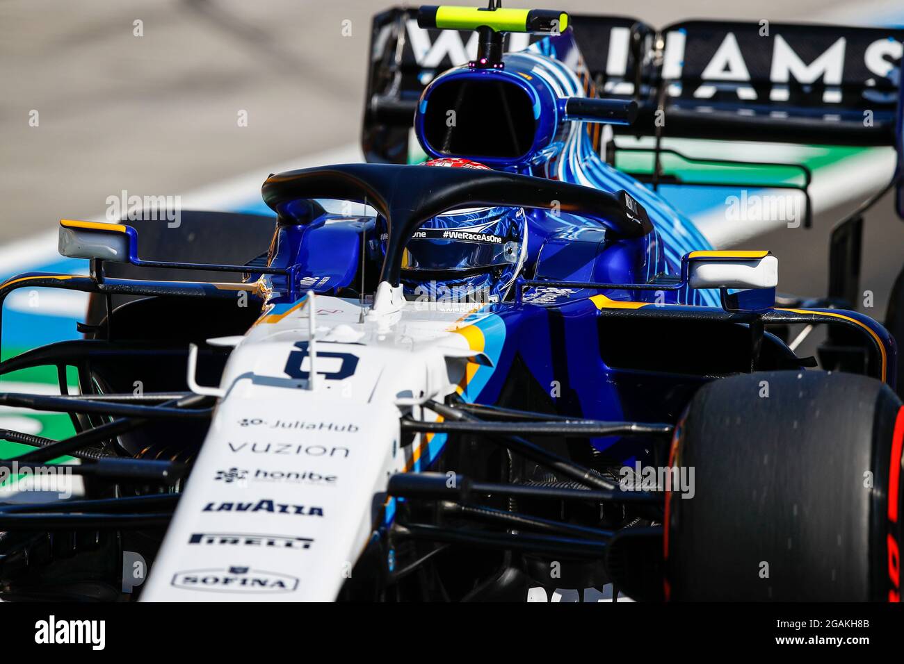 # 6 Nichola Latifi (CAN, Williams Racing), F1 Grand Prix von Ungarn auf dem Hungaroring am 30. Juli 2021 in Budapest, Ungarn. (Foto von HOCH ZWEI) Stockfoto
