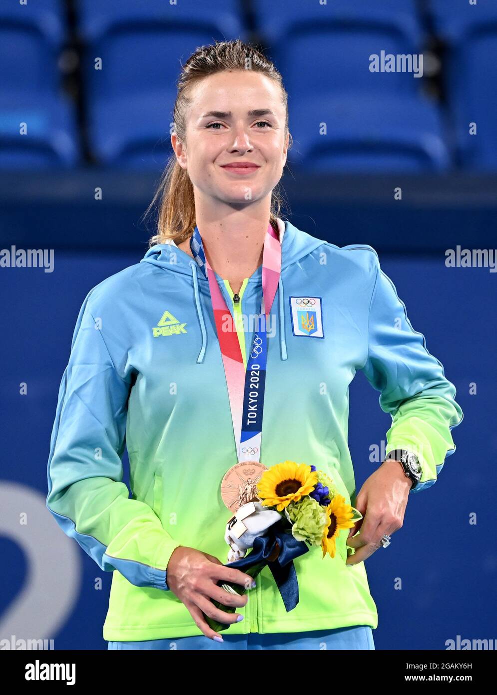 Tokio, Japan. Juli 2021. Tennis Olympische Spiele, Singles, Frauen