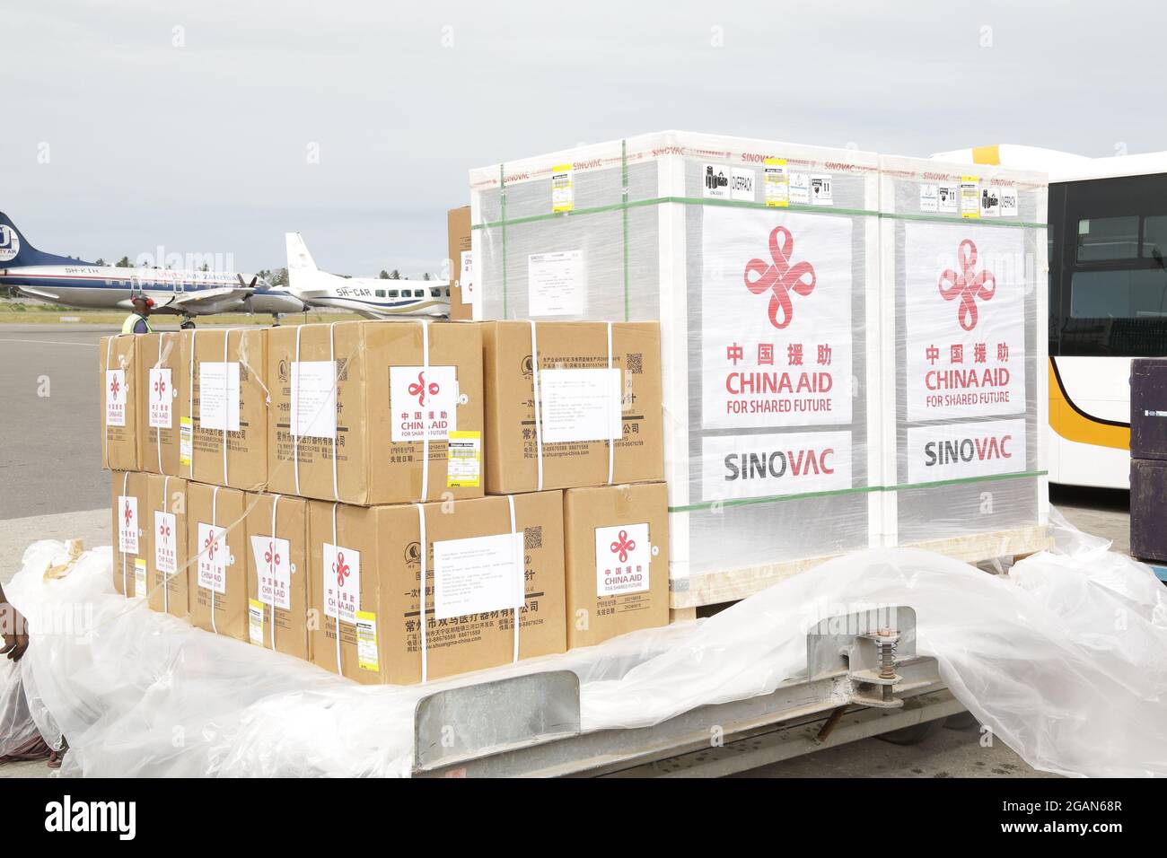 Airport zanzibar tanzania Fotos und Bildmaterial in hoher Auflösung