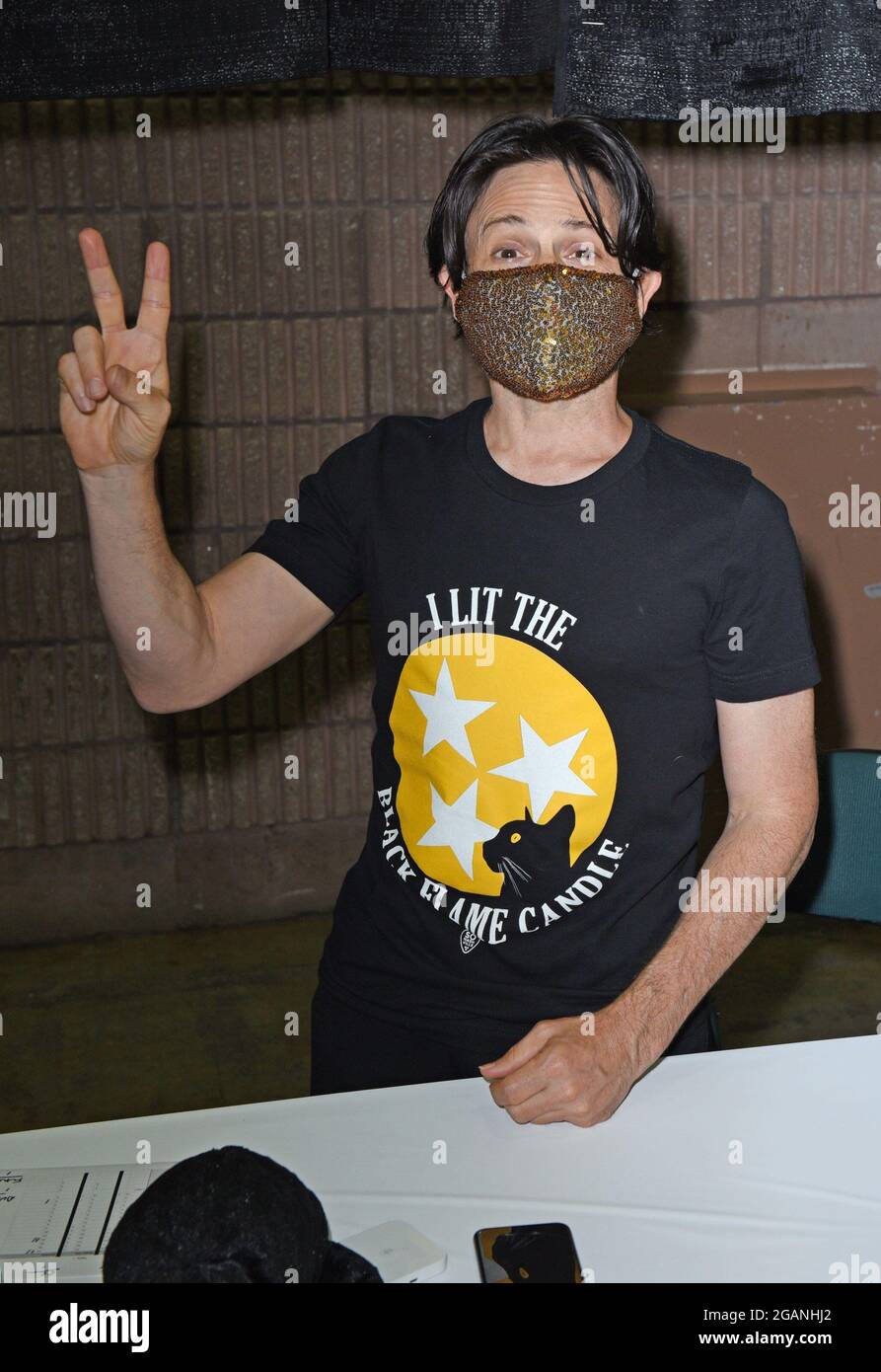 Gatlinburg, TN, USA. Juli 2021. Jason Marsden nimmt am Smoky Mountain Fan Fest 2021, Gatlinburg Convention Center, Gatlinburg, TN, 31. Juli 2021 Teil. Quelle: Derek Storm/Everett Collection/Alamy Live News Stockfoto