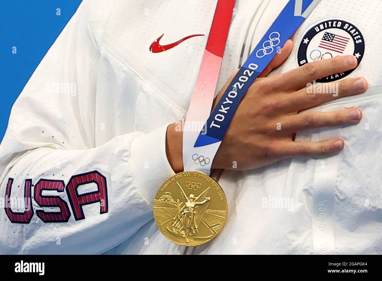 Tokio, Japan. August 2021. Schwimmen Olympische Spiele, Männer, 50m