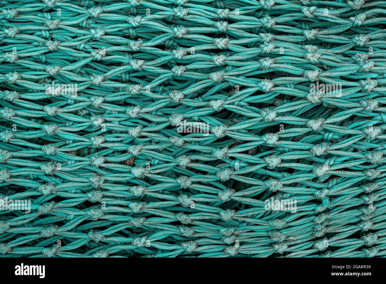 Fischernetz für Nutzung im Hintergrund Stockfoto