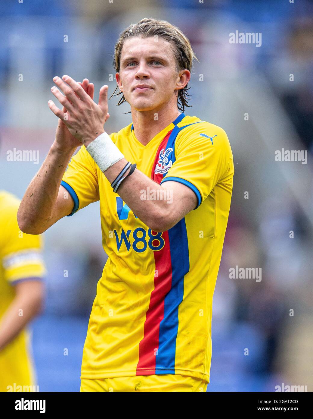 Reading England Juli 31 Conor Gallagher Wahrend Der Pre Season Friendly Zwischen Reading Und Crystal Palace Im Madejski Stadium Am 31 Juli 2021 In Stockfotografie Alamy