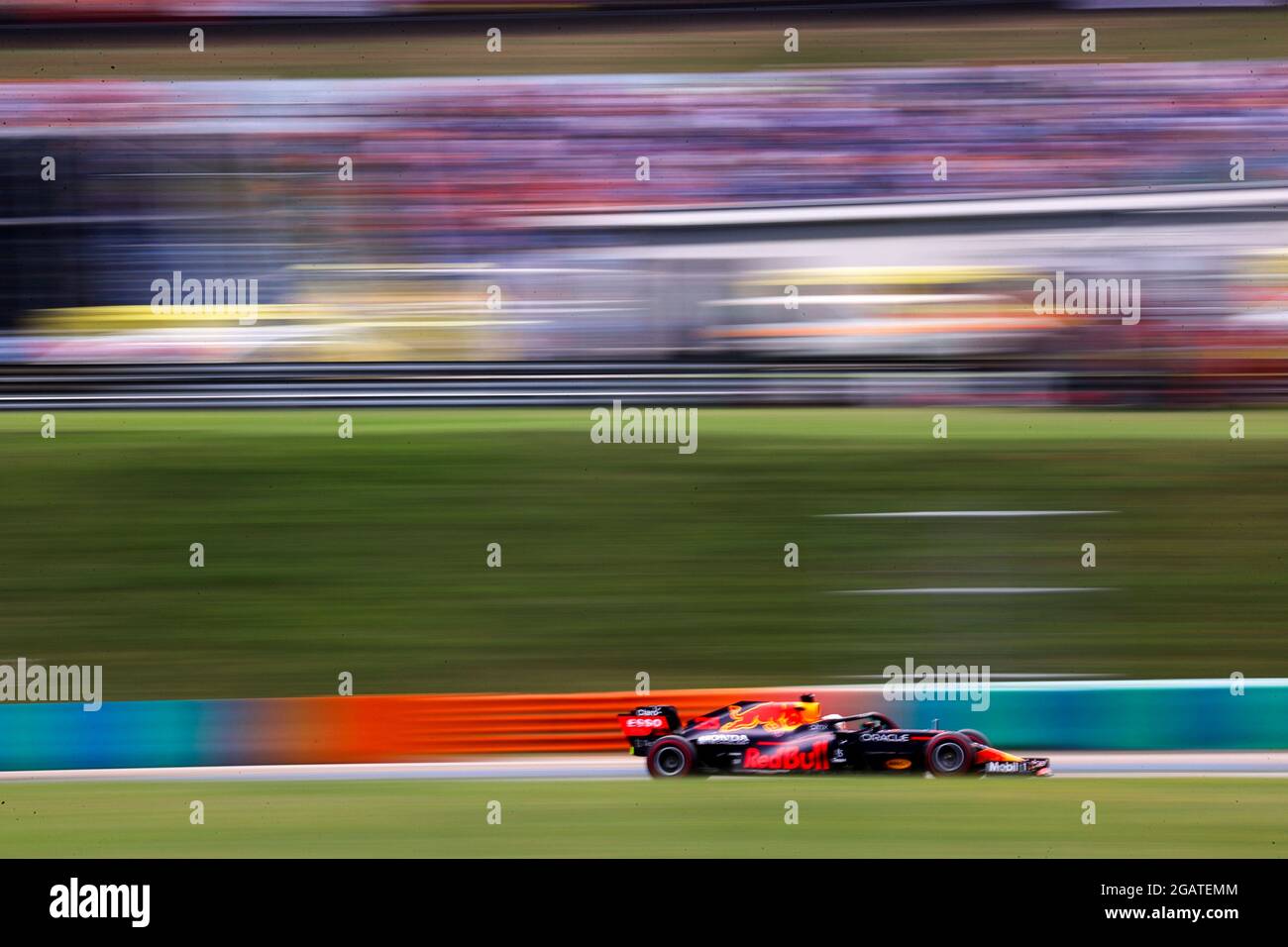 # 33 Max Verstappen (NED, Red Bull Racing), F1 Grand Prix von Ungarn beim Hungaroring am 31. Juli 2021 in Budapest, Ungarn. (Foto von HOCH ZWEI) Stockfoto