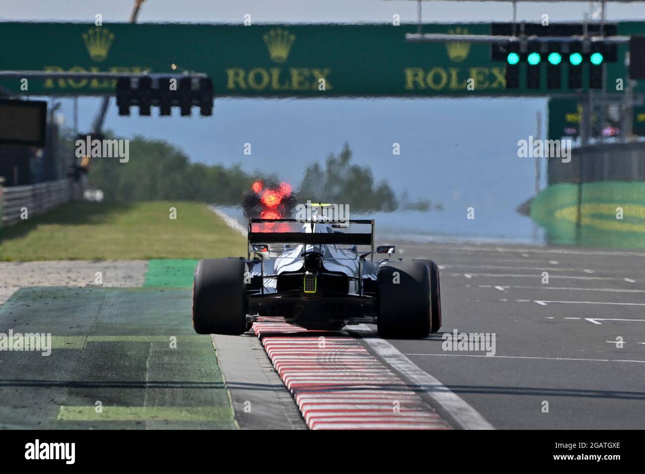 # 10 Pierre Gasly (FRA, Scuderia AlphaTauri Honda), F1 Grand Prix von Ungarn beim Hungaroring am 31. Juli 2021 in Budapest, Ungarn. (Foto von HOCH ZWEI) Stockfoto