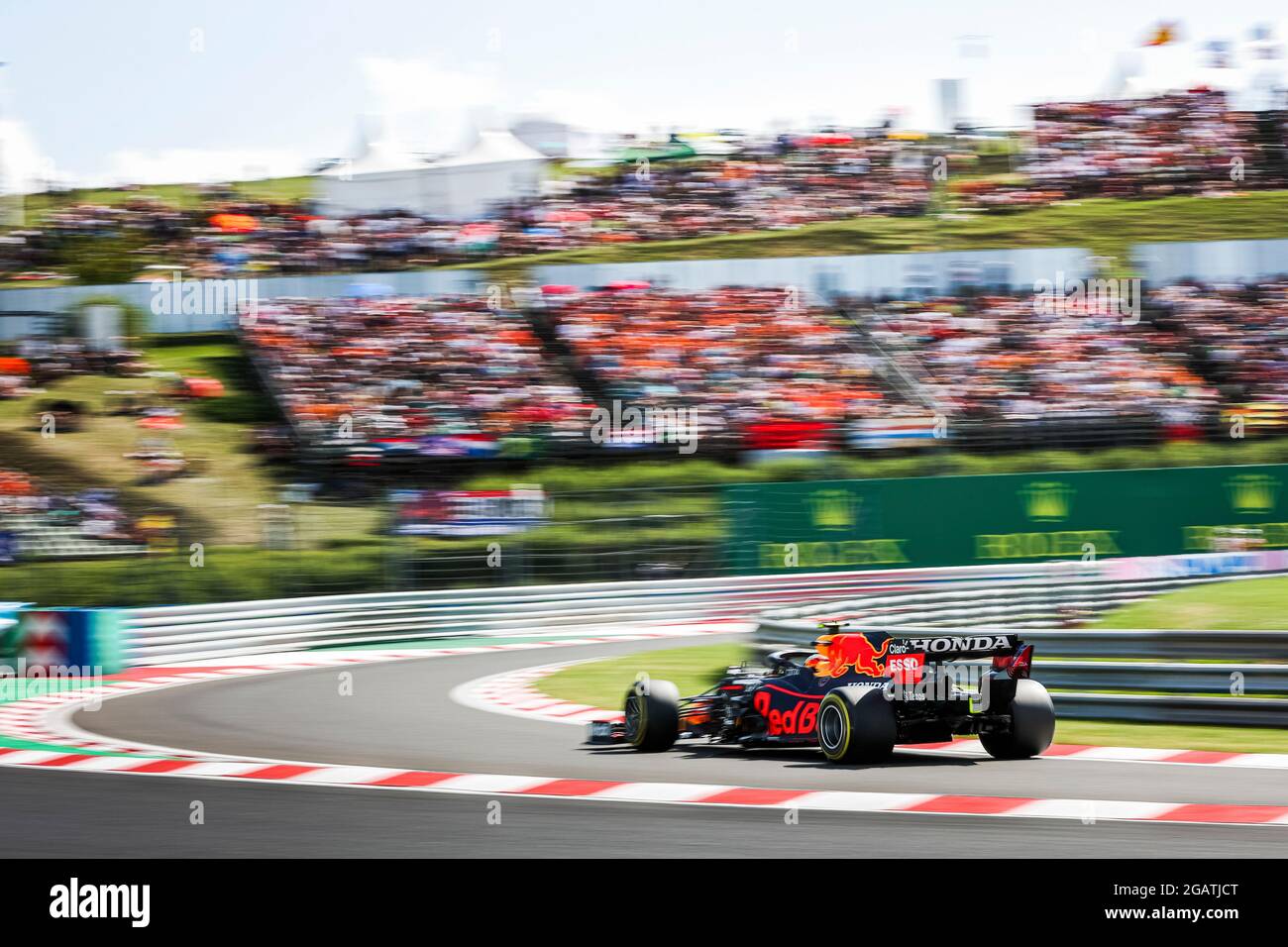 # 11 Sergio Perez (MEX, Red Bull Racing), F1 Grand Prix von Ungarn beim Hungaroring am 31. Juli 2021 in Budapest, Ungarn. (Foto von HOCH ZWEI) Stockfoto