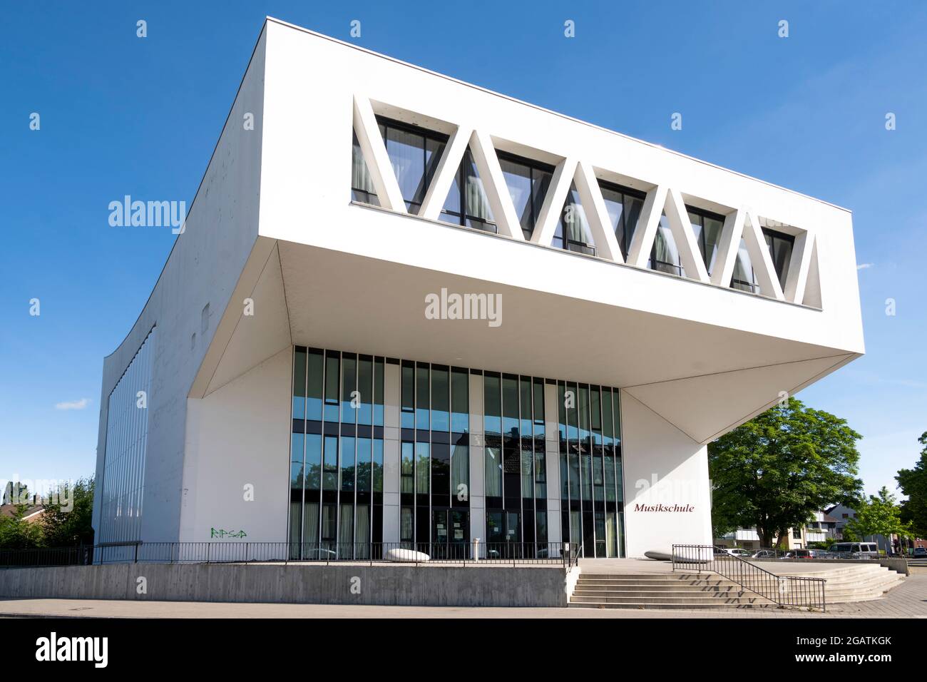 Deutschland, Nordrhein-Westfalen, Hamm, Kolpingstrasse 1, Städtische Musikschule Stockfoto